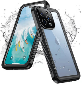 Compatible with iPhone 13 Pro Max Case Waterproof, Built in Screen Protector Full Body Rugged Heavy Duty Protection Anti-Scratch Shockproof Protective Case for iPhone 13 Pro Max 6.7 inch Black