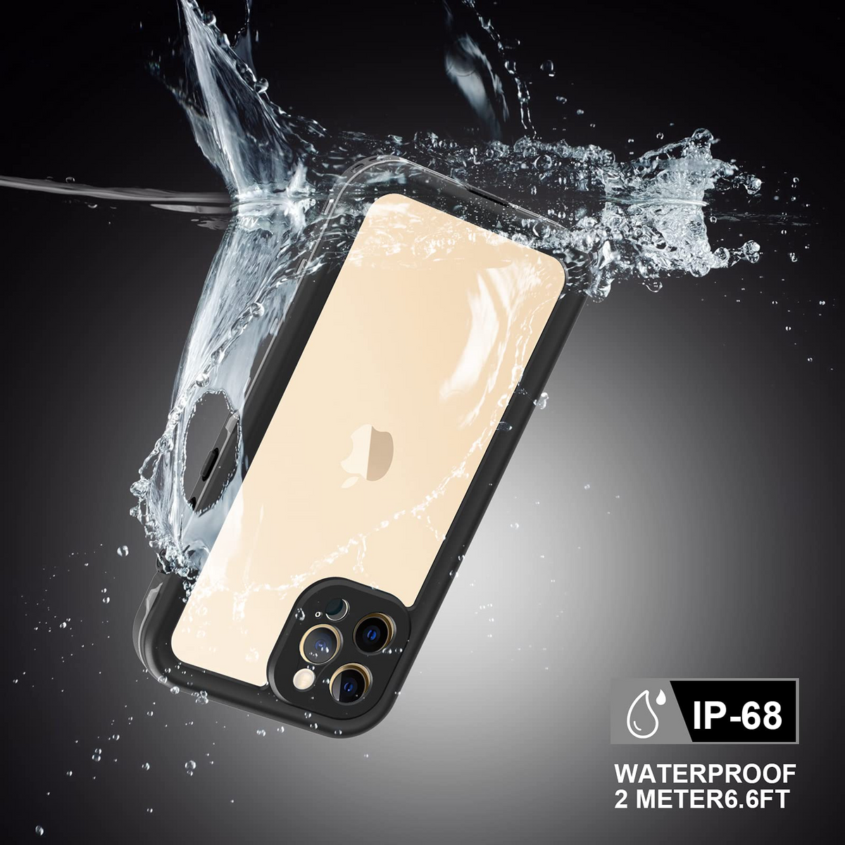 Waterproof Case for iPhone 13 Pro Max 6.7", full Body Shockproof Case for iPhone 13 Pro Max Case with Screen Protector