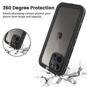 Designed for iPhone 13 Pro Max Waterproof Case, Built-in Screen Protector 360° Full Body Protective Dust-Proof Shockproof Waterproof Case for iPhone 13 Pro Max 6.7 inch 2021