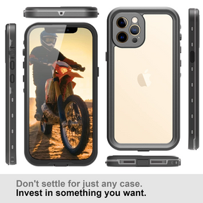 Waterproof Case for iPhone 13 Pro Max 6.7", full Body Shockproof Case for iPhone 13 Pro Max Case with Screen Protector